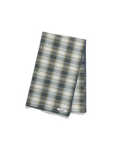 Pattern Scarf Beige Blue Check