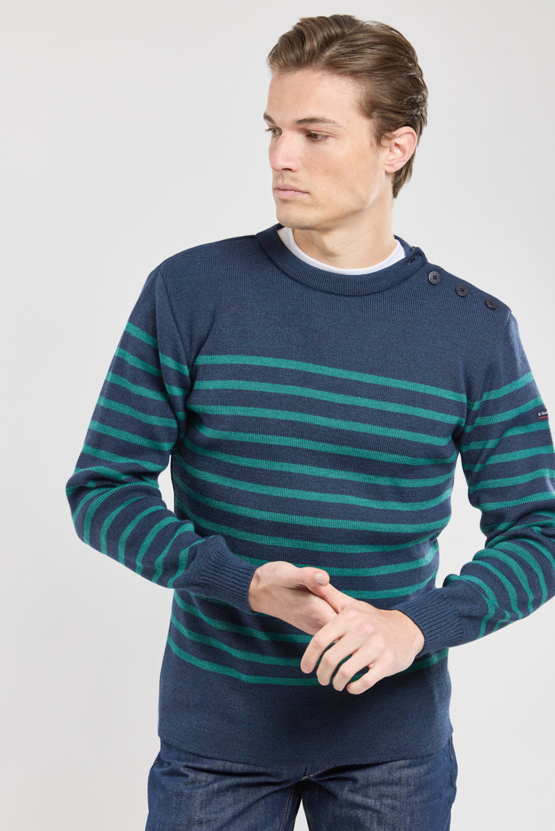 Pull marin rayé Paimpol - laine