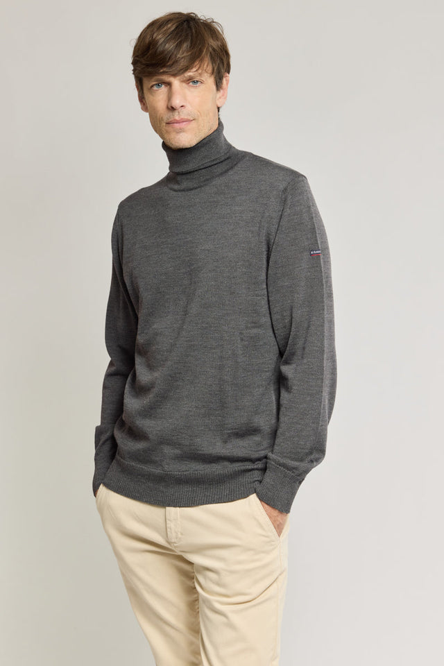 Pull col roulé Ferel - laine mérinos