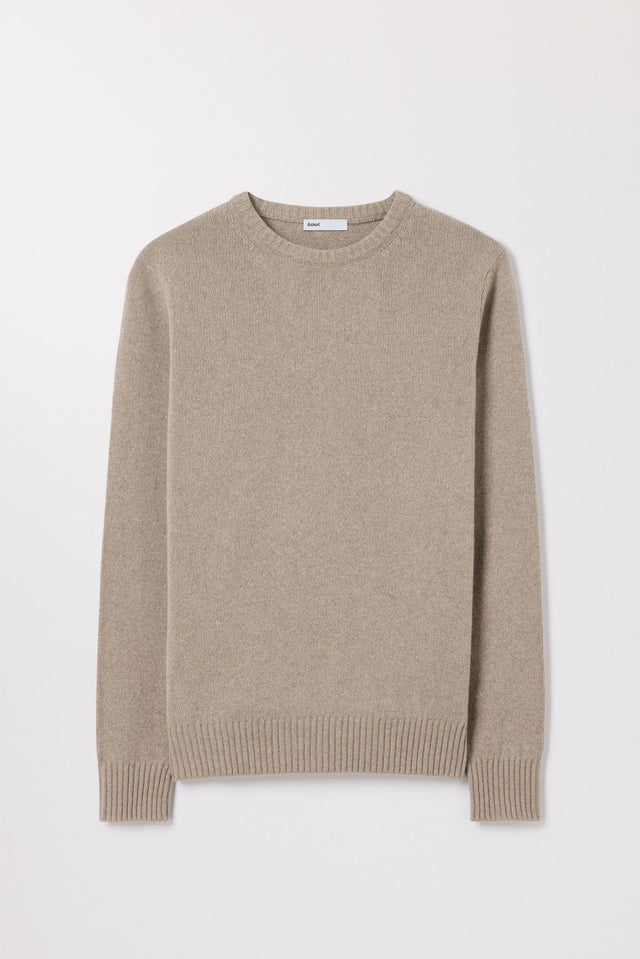 Light Brown Cashmere Sweater 97 Recycled Cashmere Asket