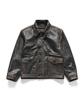 MK3 LEATHER JACKET / VINTAGE BLACK