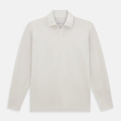 Pale Pink Rugby Polo Shirt