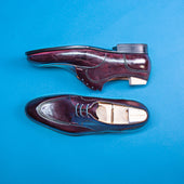 Derby With Three Eyelets And Brogue Apron