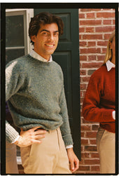 Made In Scotland Lovat Shaggy Dog Sweater Classic Fit