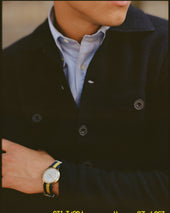 Boiled Wool Knitted Shirt Jacket