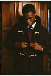 Made In England Shawl Collar Deck Coat