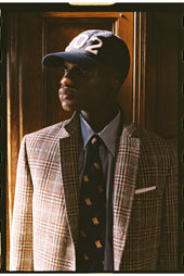 Made In Canada Tan Plaid Sport Coat
