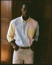Made In Usa Colorblock Oxford Cloth Fun Shirt Classic Fit