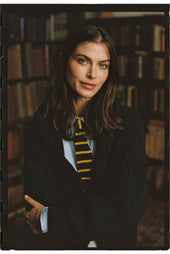 Made In Scotland Shawl Collar Cable Knit Cardigan