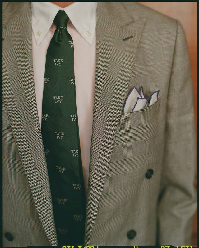 Made In Usa Green Take Ivy Club Tie