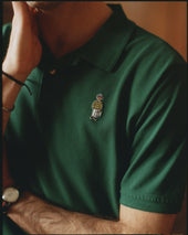 Dark Ivy Guy Cotton Pique Polo