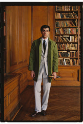Made In England Light Green Waterproof Raincoat
