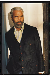 Made In England Linen Safari Jacket