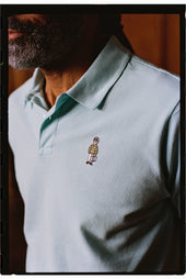 Light Ivy Guy Cotton Pique Polo