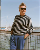 Armor Lux White Breton Stripe Mariniere