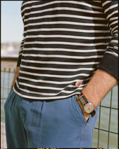 Armor Lux White Breton Stripe Mariniere