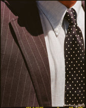 Made In Usa Chalk Stripe Linen Sport Coat