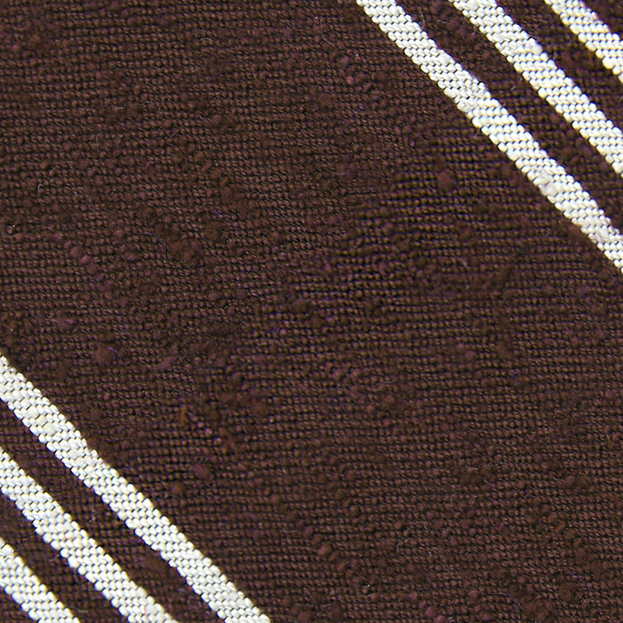 Triple Stripe Shantung Bespoke Tie