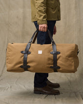 Large Rugged Twill Duffle Bag