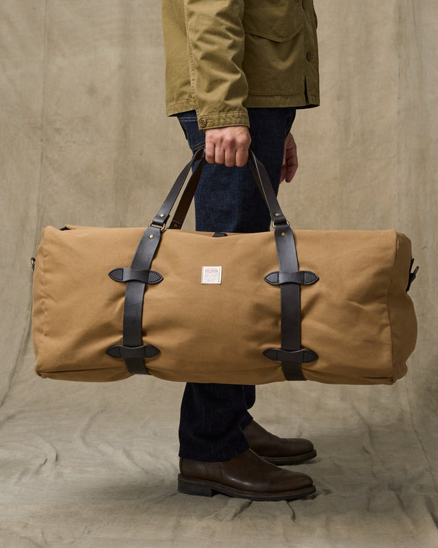 Large Rugged Twill Duffle Bag
