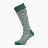 Houndstooth Mid Length Socks