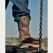 The LongHaul WP Square Comp Toe Work Boot