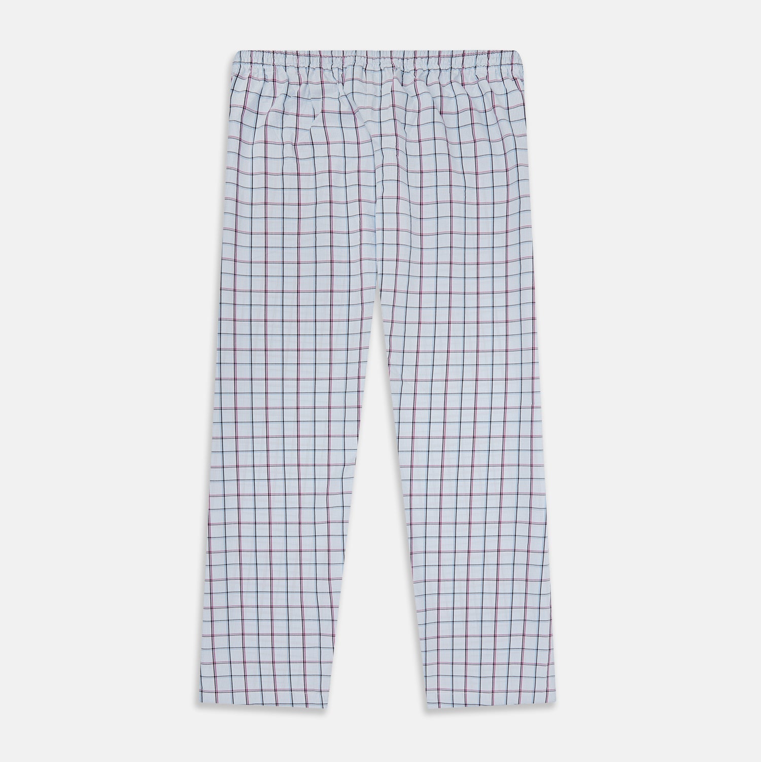 And Pink Tattersall Check Pyjama Trousers