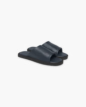 Blue Vegan Slippers