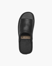 Black Vegan Slippers