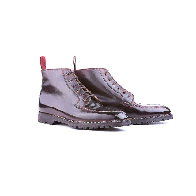Derby Boots with hand sewn norwegian apron