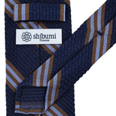 Striped Grossa Grenadine Silk Tie