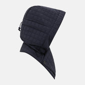 Quilted Hood With Neck Warmer