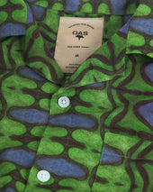 Emerald Blues Viscose Shirt