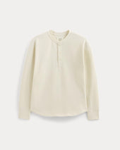 Thermal Henley in Cozy Waffle | Bone