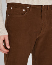 Corduroy 5-Pocket Straight Pant