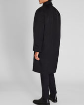 Crinkled Nylon Car Coat