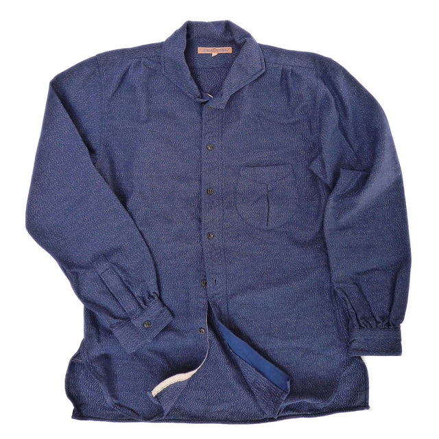 Ranchero Shirt - Indigo Covert - Warehouse - Last One - Size Small
