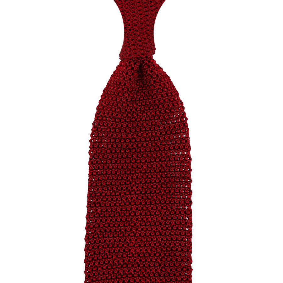 Silk Knit Tie Cherry