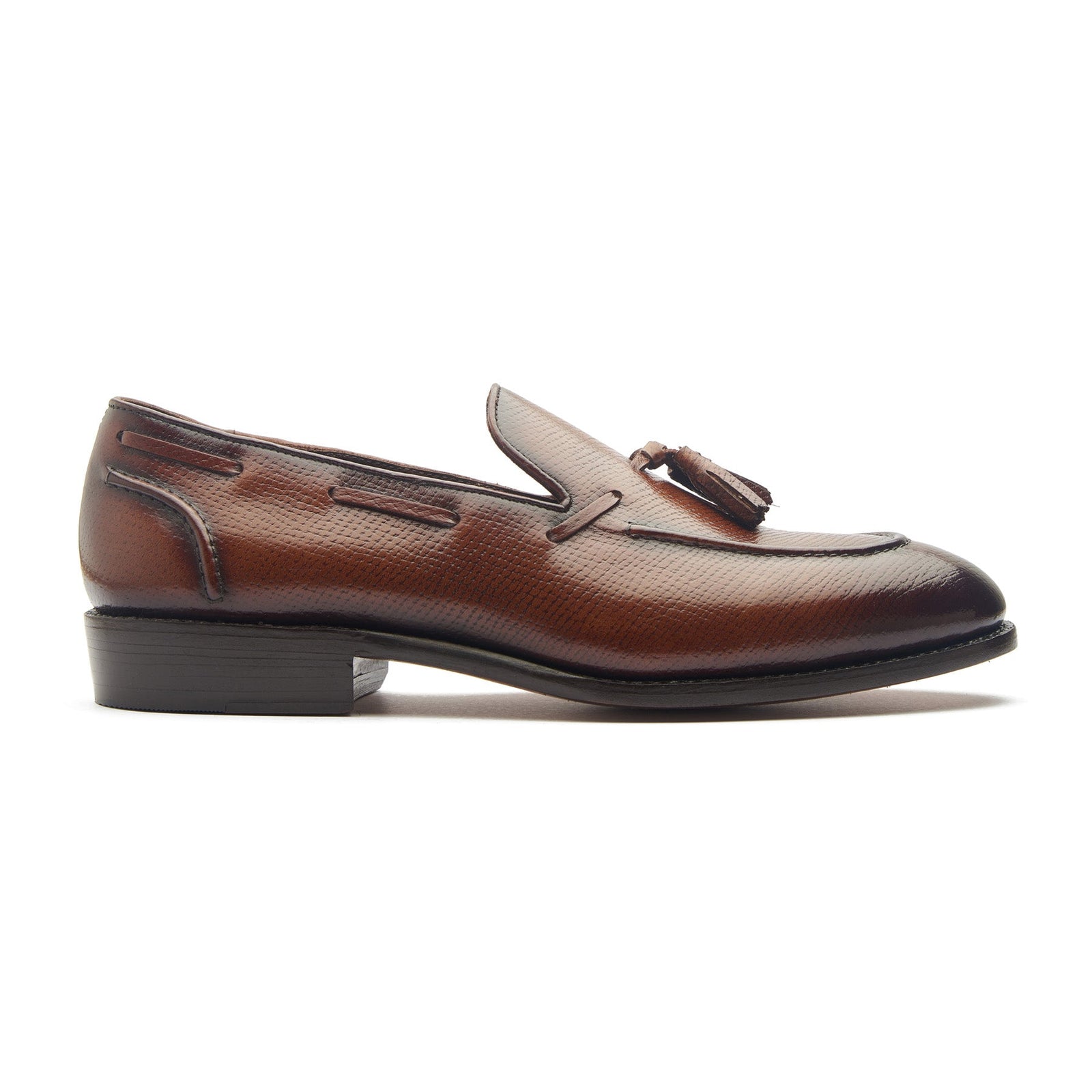 Royce Tassel Loafer Hatchgrain Contemporary Classics