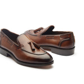 Royce Tassel Loafer Hatchgrain Contemporary Classics