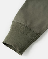 Vintage Long Sleeve Henley Shirt - Light Olive