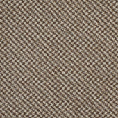Vintage Houndstooth Bespoke Wool Tie - Beige