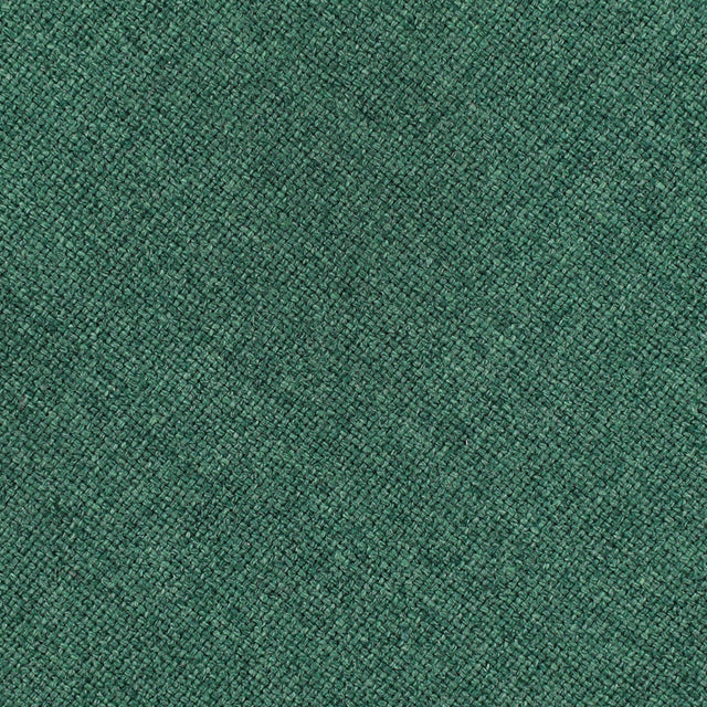 Plain Bespoke Wool / Cotton Tie - Green