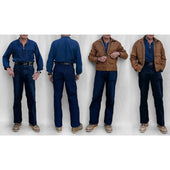 "Rocketeer" Jacket - Rusty Brown