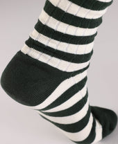 Retro Striped Cotton Socks