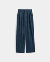 Pull-On Easy Trouser | Midnight Navy