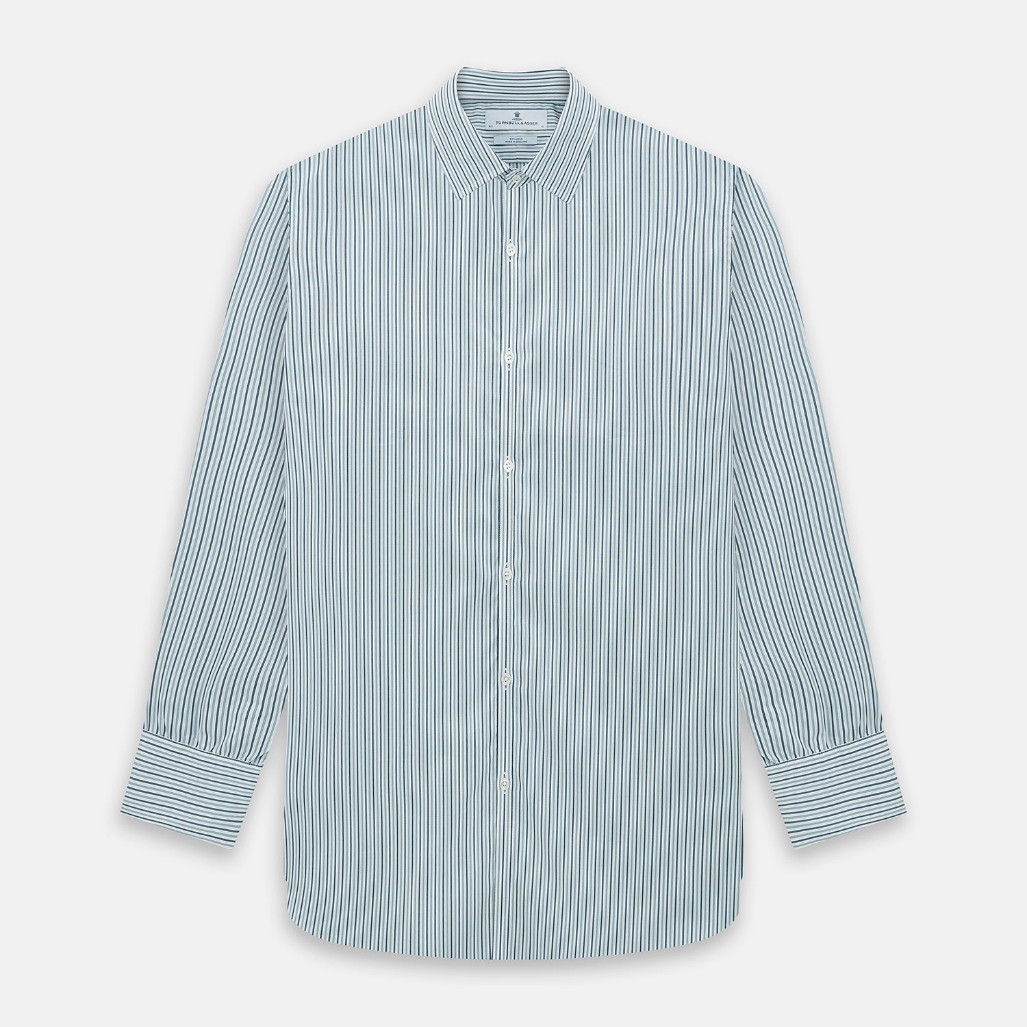 GREEN DOUBLE STRIPE WESTMINSTER SHIRT