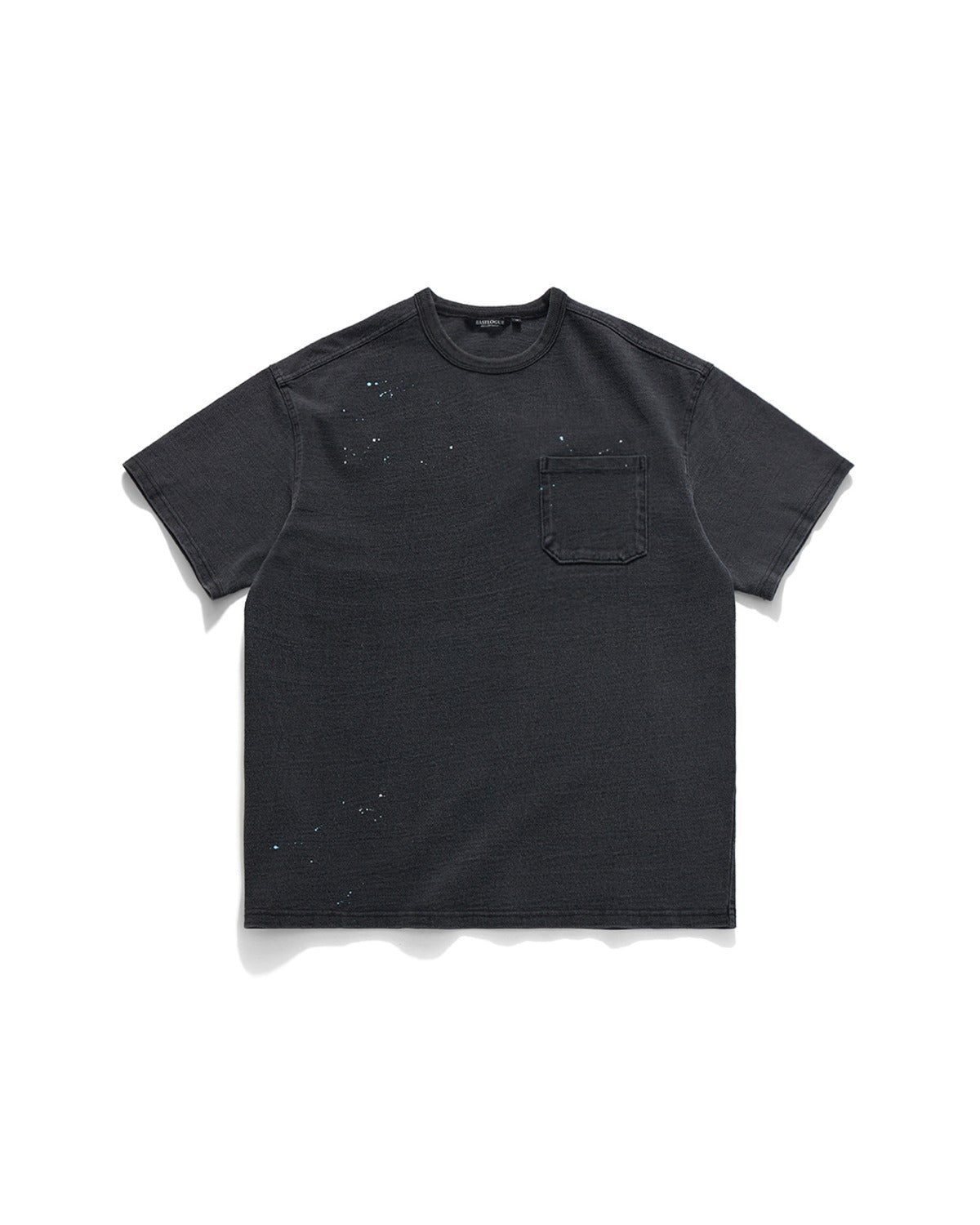 Naval Embroidery T Shirts Washed