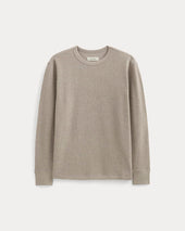 Thermal Crew in Cozy Waffle | Heathered Oatmeal