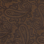 Paisley Jacquard Bespoke Silk Tie - Gold